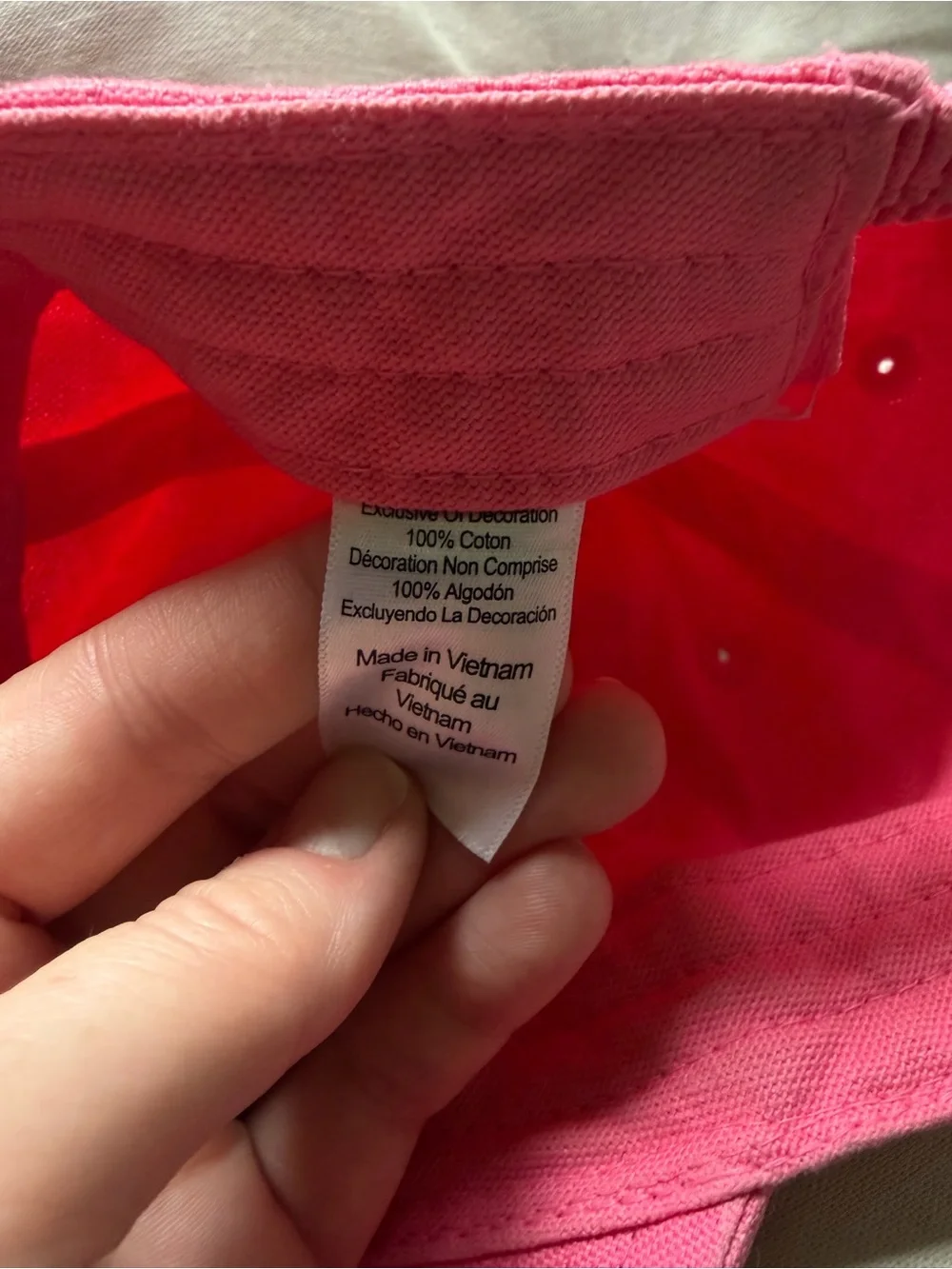 Carhartt Baby Infant Pink Canvas Cotton Baseball Cap Hat Stretch